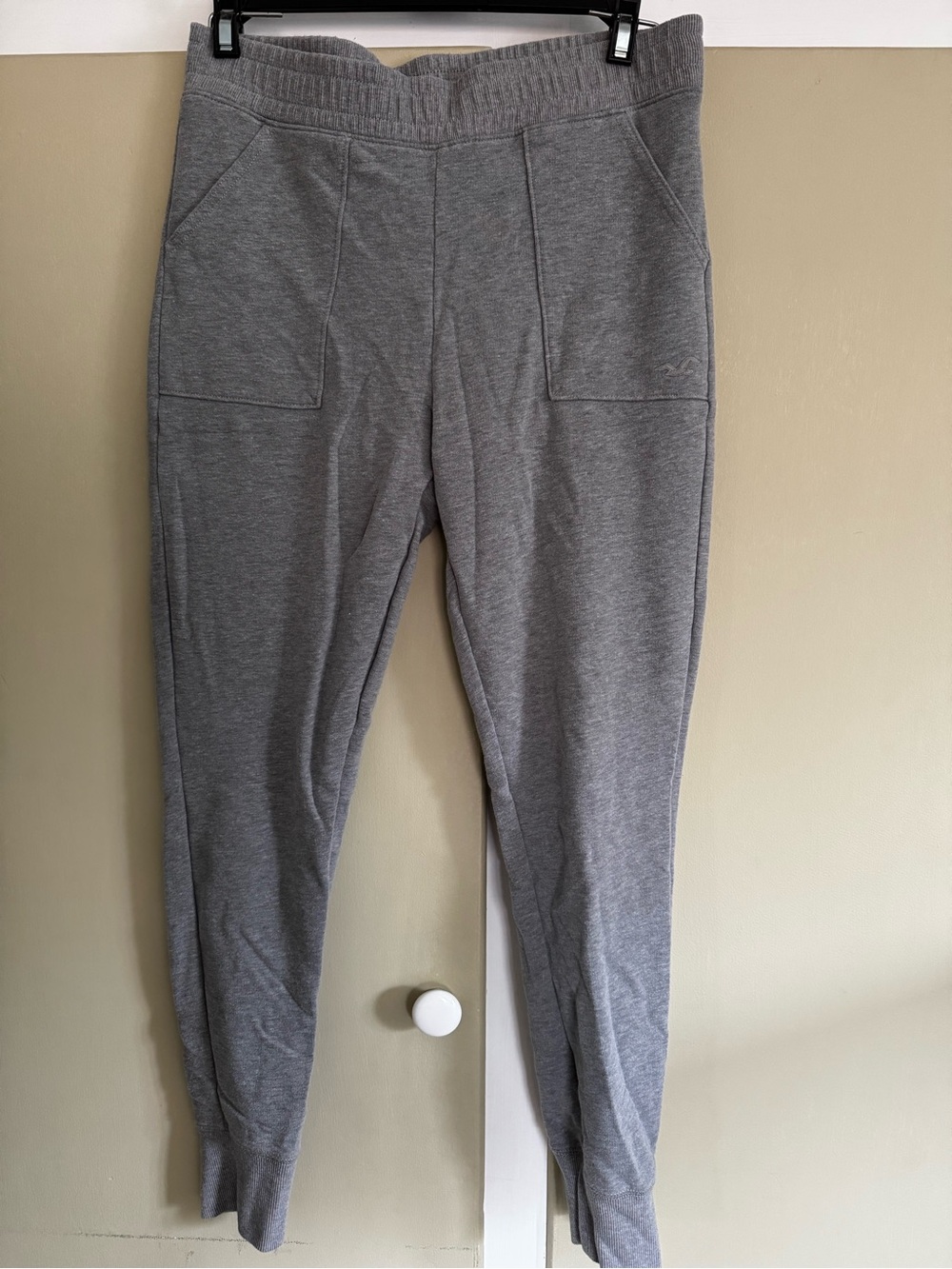 Gray Knit Hollister Jogger Pants